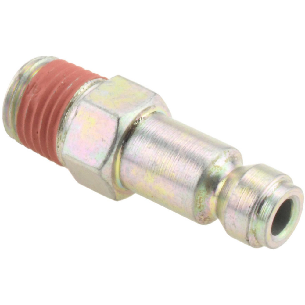 Pneumatic Hose Coupling: 1/4" Thread, 1/4" Body Dia, Tru-Flate Automotive Interchange