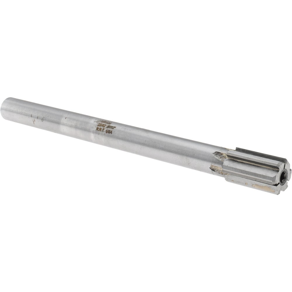 Machine Expansion Reamer: 29/32" Dia, Straight Shank, 10" OAL