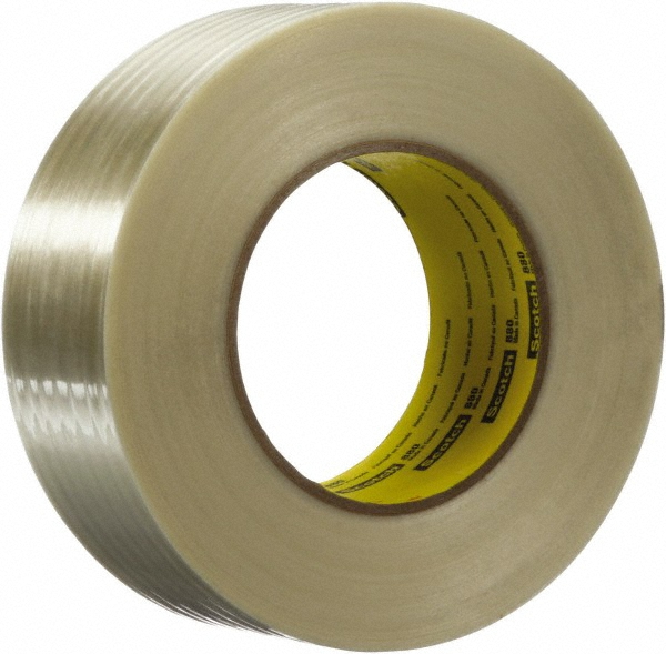 3M Filament & Strapping Tape; Type Filament Tape; Color Clear