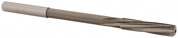 Magafor 88860006080 Chucking Reamer: 0.2394" Dia, 3-31/32" OAL, 1-7/64" Flute Length, Straight Shank, Solid Carbide Image