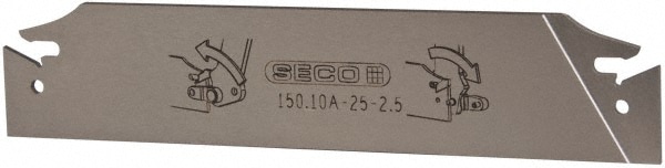 Seco 2578588 150.10A Double End Neutral Indexable Cutoff Blade Image