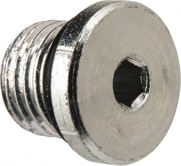 1/16" 1/8" 1/4" 3/8" 1/2" 3/4" 1" NPT Pipe Thread Allen Socket Aluminum Plug