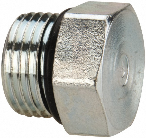 Bouchon Fileté Hexagonal 3/4 BSP Mâle Acier Inoxydable 304 - Lot De 5 - Pour Eau, Air, Gaz, Huile