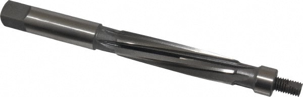 19/32" Reamer Diam, 0.5575" Diam Straight Shank, 2-1/8" Flute Length, Hand Expansion Reamer