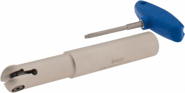 Iscar 3103608 Indexable Ball Nose End Mill: 1" Cut Dia, 6.7" OAL Image