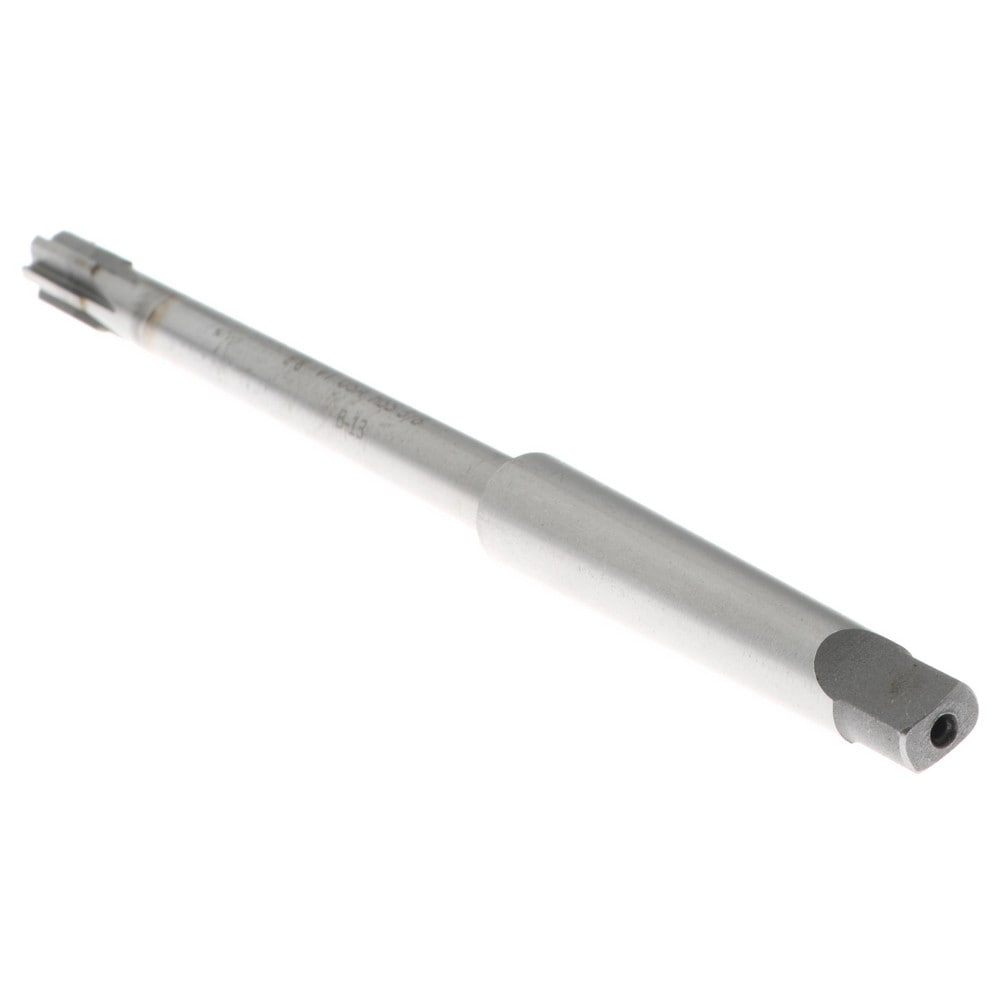 Machine Expansion Reamer: 3/8" Dia, Morse Taper Shank, 7" OAL