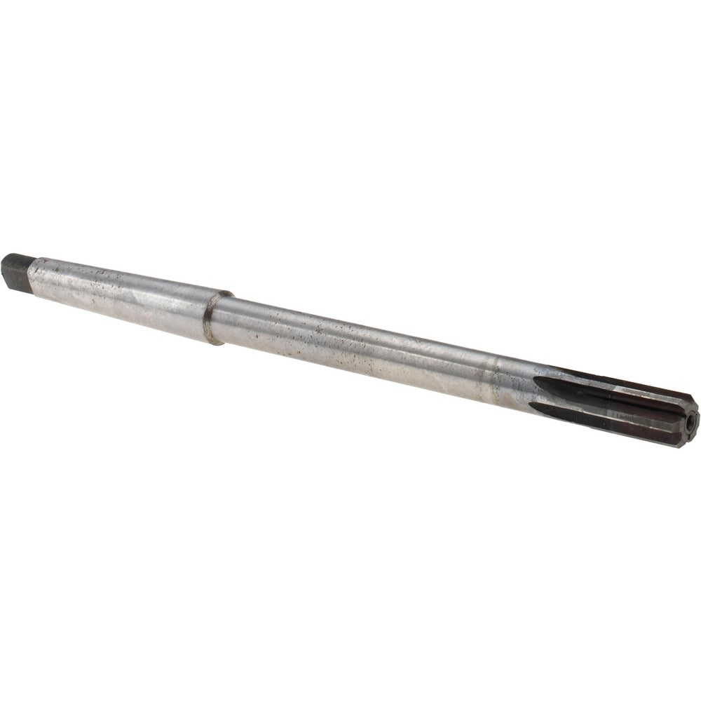 Machine Expansion Reamer: 13/32" Dia, Morse Taper Shank, 7" OAL