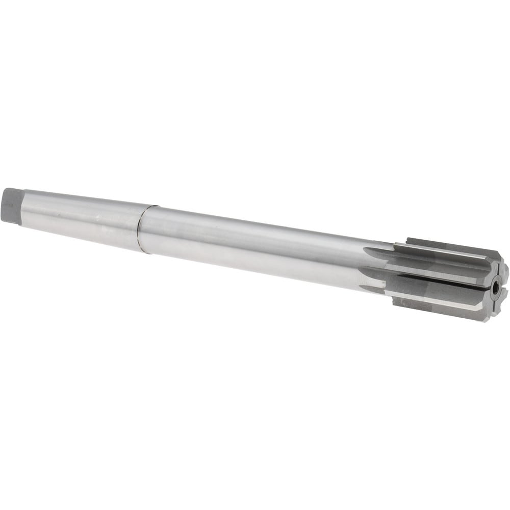 Machine Expansion Reamer: 1-3/16" Dia, Morse Taper Shank, 11" OAL