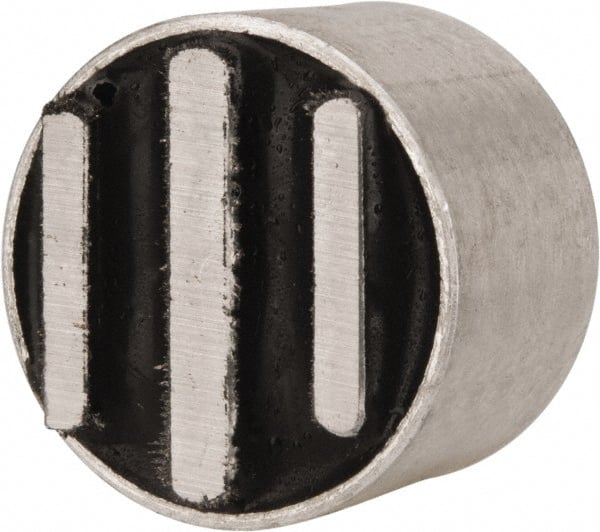 Mag-Mate N3T1002 1/4-2 Thread, 1" Diam, 3/4" High, 7.75 Lb Average Pull Force, Neodymium Rare Earth Pot Magnet 