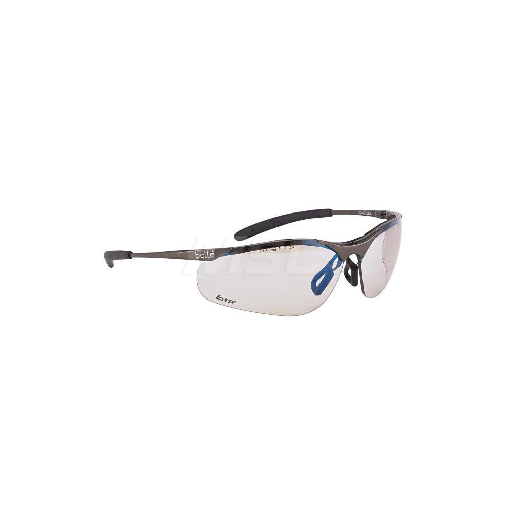 bolle SAFETY ESP Gray Lenses, Framed Safety Glasses 72591423 MSC