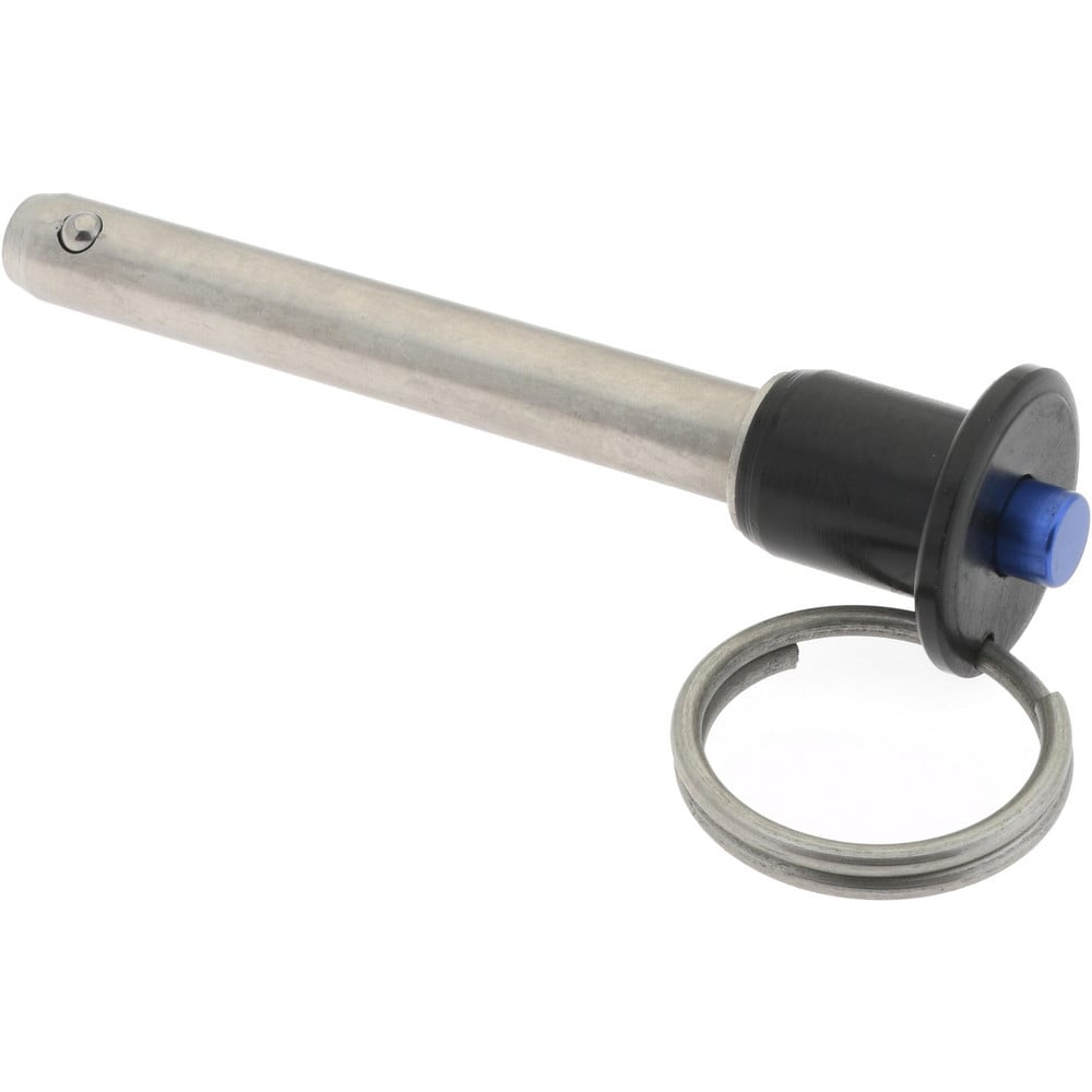 Gibraltar LBR-SS7121 Quick-Release Pin: Button Handle, 5/16" Pin Dia, 2" Usable Length Image