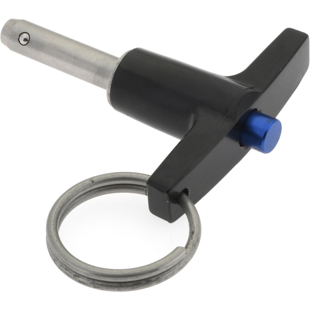 Gibraltar QuickRelease Pin THandle, 1/4" Pin Dia, 3/4" Usable Length MSC Industrial