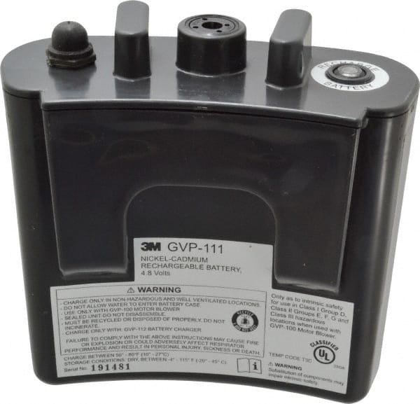 Black 3M 00051138292089 GVP111 NiCd Battery Pack 