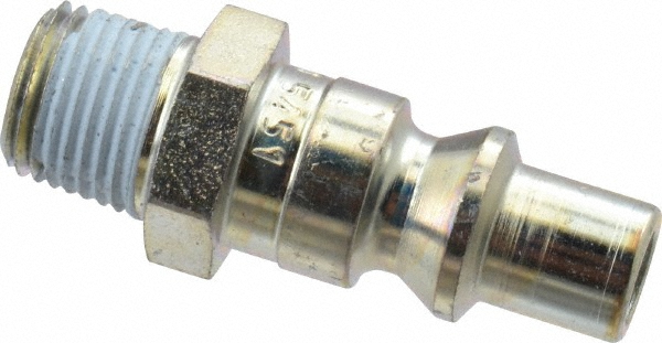 Pneumatic Hose Coupling: 1/8" Thread, 1/4" Body Dia, ARO Interchange