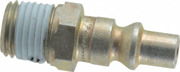 Pneumatic Hose Coupling: 1/4" Thread, 1/4" Body Dia, ARO Interchange