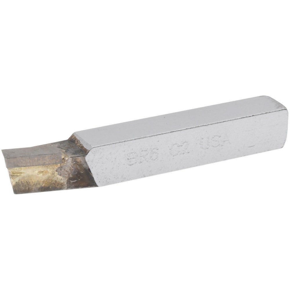 Single-Point Tool Bit: BR, Lead Angle Turning, 3/8 x 3/8" Shank