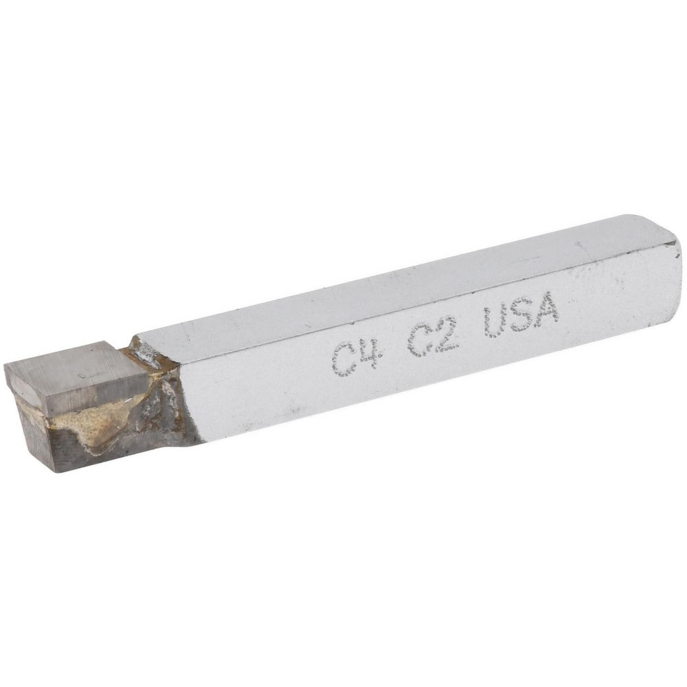 Single-Point Tool Bit: C, Square Nose, 1/4 x 1/4
