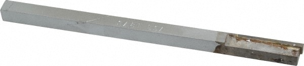 Single Point Tool Bit: 5/16'' Shank Width, 5/16'' Shank Height, C2 Solid Carbide Tipped, LH, SAT, Turning