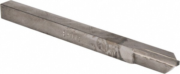 Single Point Tool Bit: 7/16'' Shank Width, 7/16'' Shank Height, C2 Solid Carbide Tipped, LH, SAC, Forming