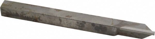 Single Point Tool Bit: 15/32'' Shank Width, 15/32'' Shank Height, C2 Solid Carbide Tipped, LH, SAC, Forming