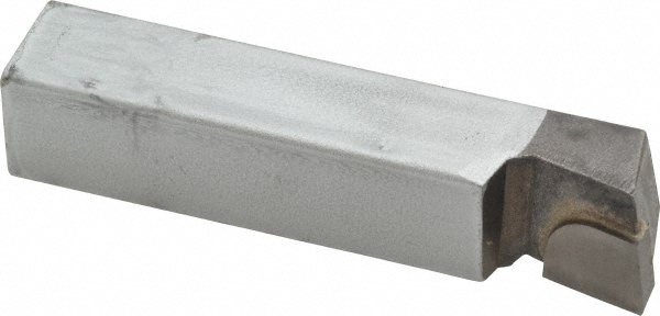 Single Point Tool Bit: 1/2'' Shank Width, 1/2'' Shank Height, C2 Solid Carbide Tipped, Neutral, TSA, Square Shank Boring