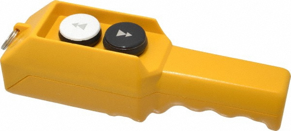 Pendant Control Station: Momentary, 2NO - 2 Pushbutton Operators, Booted Head Operator