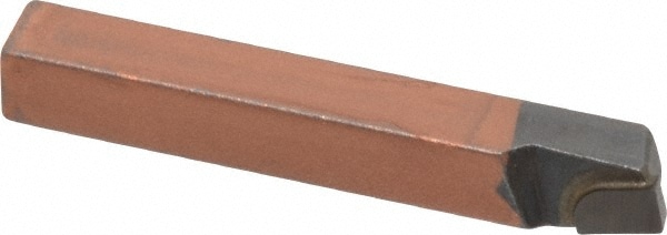 Single Point Tool Bit: 5/16'' Shank Width, 5/16'' Shank Height, C5 Solid Carbide Tipped, LH, BL, Lead Angle Turning
