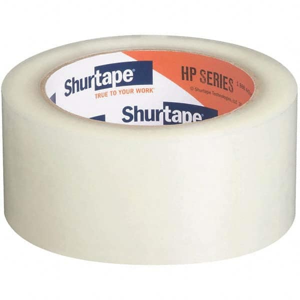 SHURTAPE 207142 Packing Tape: Clear, Hot Melt Adhesive 