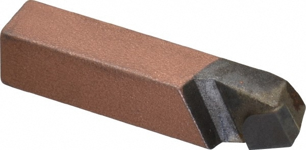 Single Point Tool Bit: 5/16'' Shank Width, 5/16'' Shank Height, C5 Solid Carbide Tipped, Neutral, TSC, Square Shank Boring