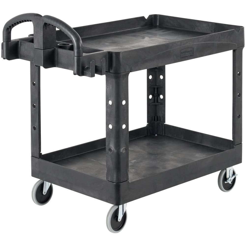 Carts; Cart Type: Standard Utility ; Width (Inch): 26 ; Wheel Diameter: 5 ; Material: Resin ; Length (Inch): 55 ; Height (Inch): 33-1/4