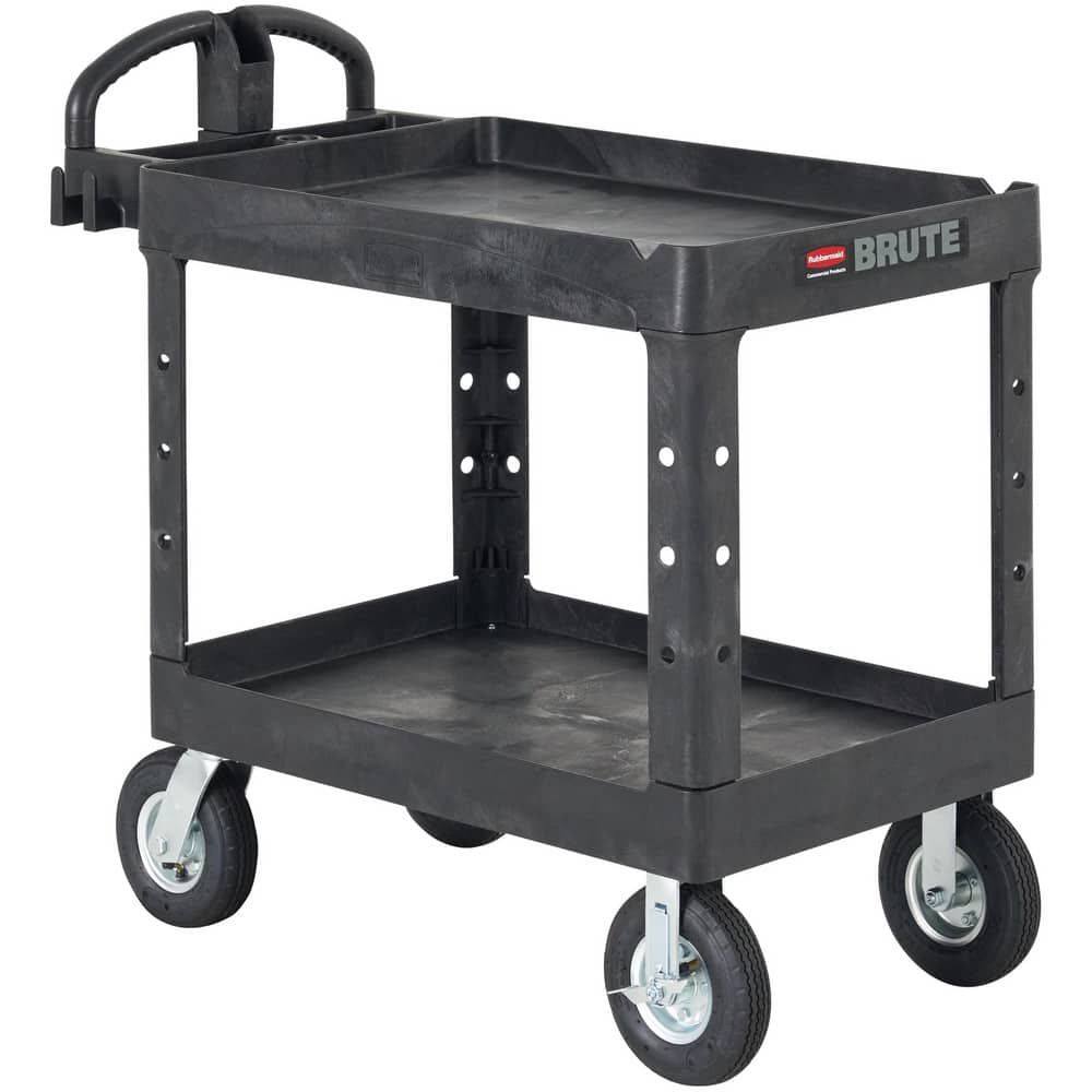 Carts; Cart Type: Standard Utility ; Width (Inch): 25-1/2 ; Wheel Diameter: 8 ; Material: Resin ; Length (Inch): 44 ; Height (Inch): 37-1/8