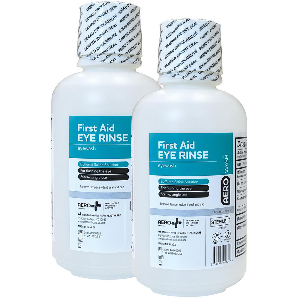 Surefill Disposable Eye Wash Bottles & Stations; Type Double Station