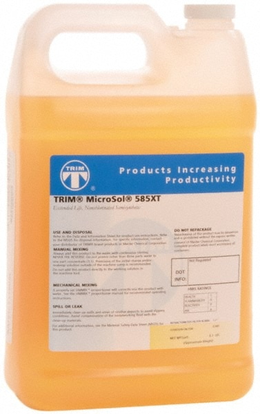 Master Fluid Solutions MS585XT-1G Cutting & Grinding Fluid: 1 gal Bottle 