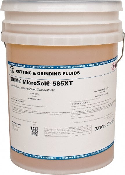 Master Fluid Solutions MS585XT-5G Cutting & Grinding Fluid: 5 gal Pail 