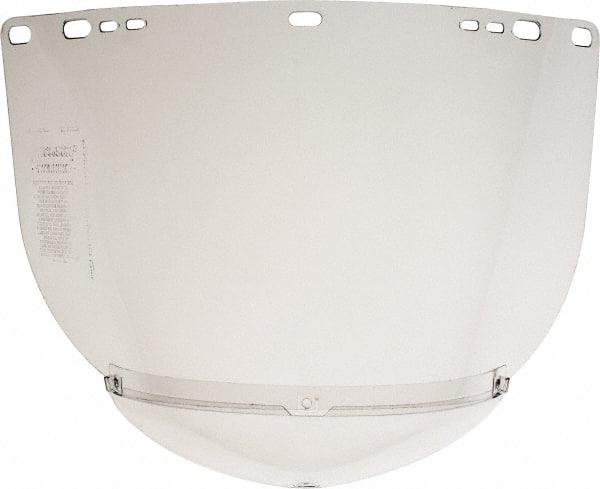 Jackson Safety 29062 Face Shield Windows & Screens: Replacement Window, Clear, 8" High, 0.04" Thick 