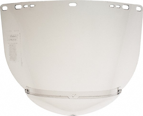 Jackson Safety 29062 Face Shield Windows & Screens: Replacement Window, Clear, 8" High, 0.04" Thick Image