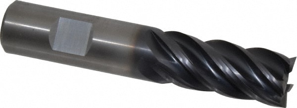 Kennametal 4048740 Square End Mill: 3/4 Dia, 1-1/4 LOC, 3/4 Shank Dia, 4 OAL, 5 Flutes, Solid Carbide Image