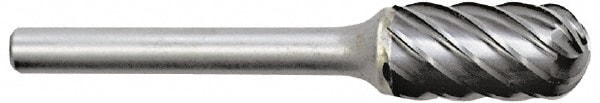 Abrasive Bur: SC-6NF, Cylinder with Radius