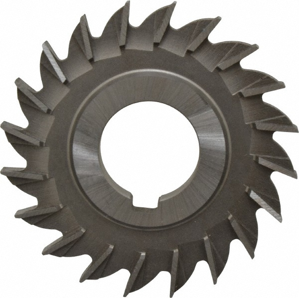Made in USA CSM3312 Side Milling Cutter: 3" Cutter Dia, 5/16" Cutting Width, 1" Arbor Hole, 20 Teeth Image