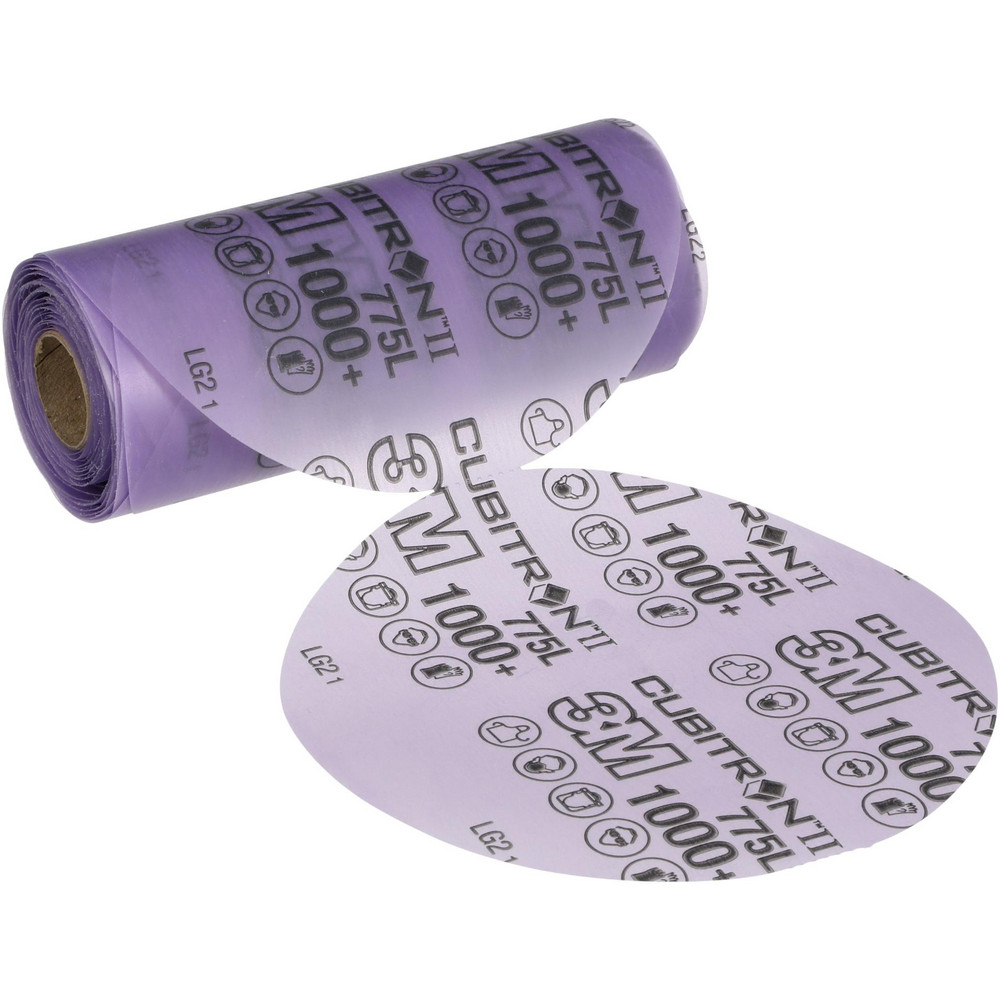 5" Dia PSA Disc Roll: 1000 Grit, Precision Shaped Ceramic - Film Backing