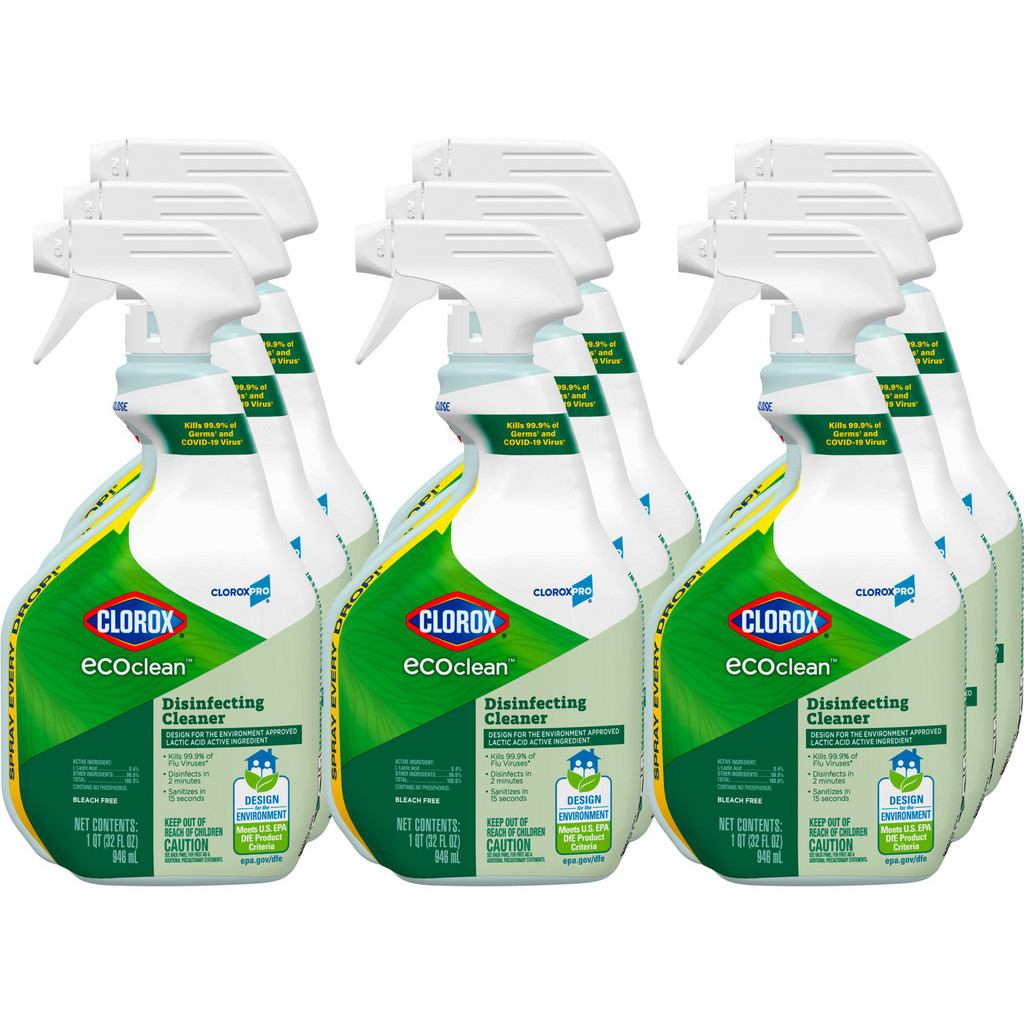 Clorox Clorox AllPurpose Cleaner 32 oz Spray Bottle Disinfectant  Liquid No Scent  Part CLO60213CT