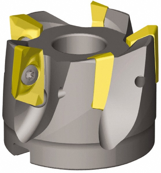 Kennametal 2267618 6" Cut Diam, 2" Arbor Hole Diam, 0.71" Max Depth, Indexable Square-Shoulder Face Mill Image