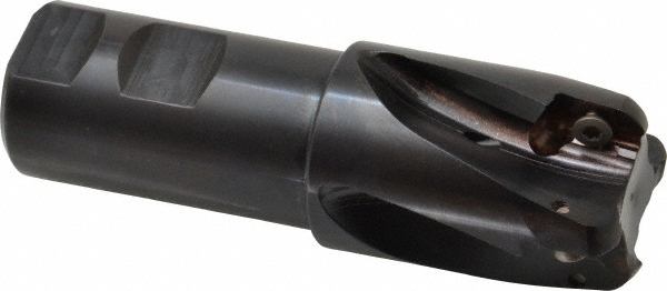 Kennametal 2267628 1-1/2" Cut Diam, 0.64" Max Depth, 1-1/4" Shank Diam, Weldon Shank, 4.468" OAL, Indexable Square-Shoulder End Mill Image