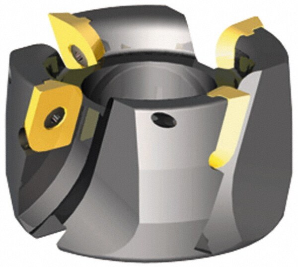 2" Cut Diam, 3/4" Arbor Hole Diam, 0.49" Max Depth, Indexable Square-Shoulder Face Mill