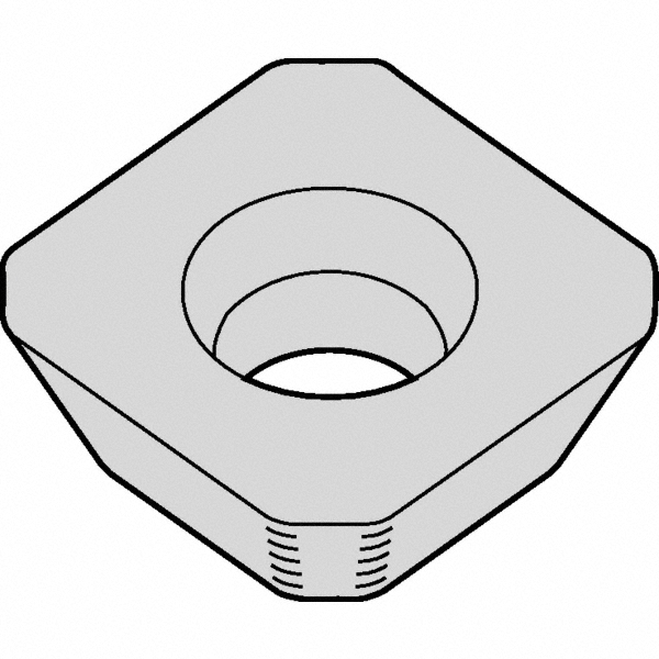 Kennametal 1181296 SEHW1204AFN K68 Carbide Milling Insert Image