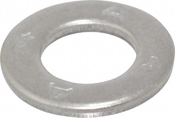 Value Collection 73019127-100 M8 Screw Standard Flat Washer: Grade 316 Stainless Steel, Plain Finish Image