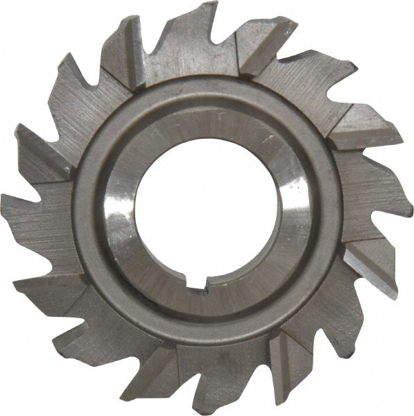 Side Milling Cutter: 2-1/2" Cutter Dia, 1/2" Cutting Width, 7/8" Arbor Hole, 16 Teeth