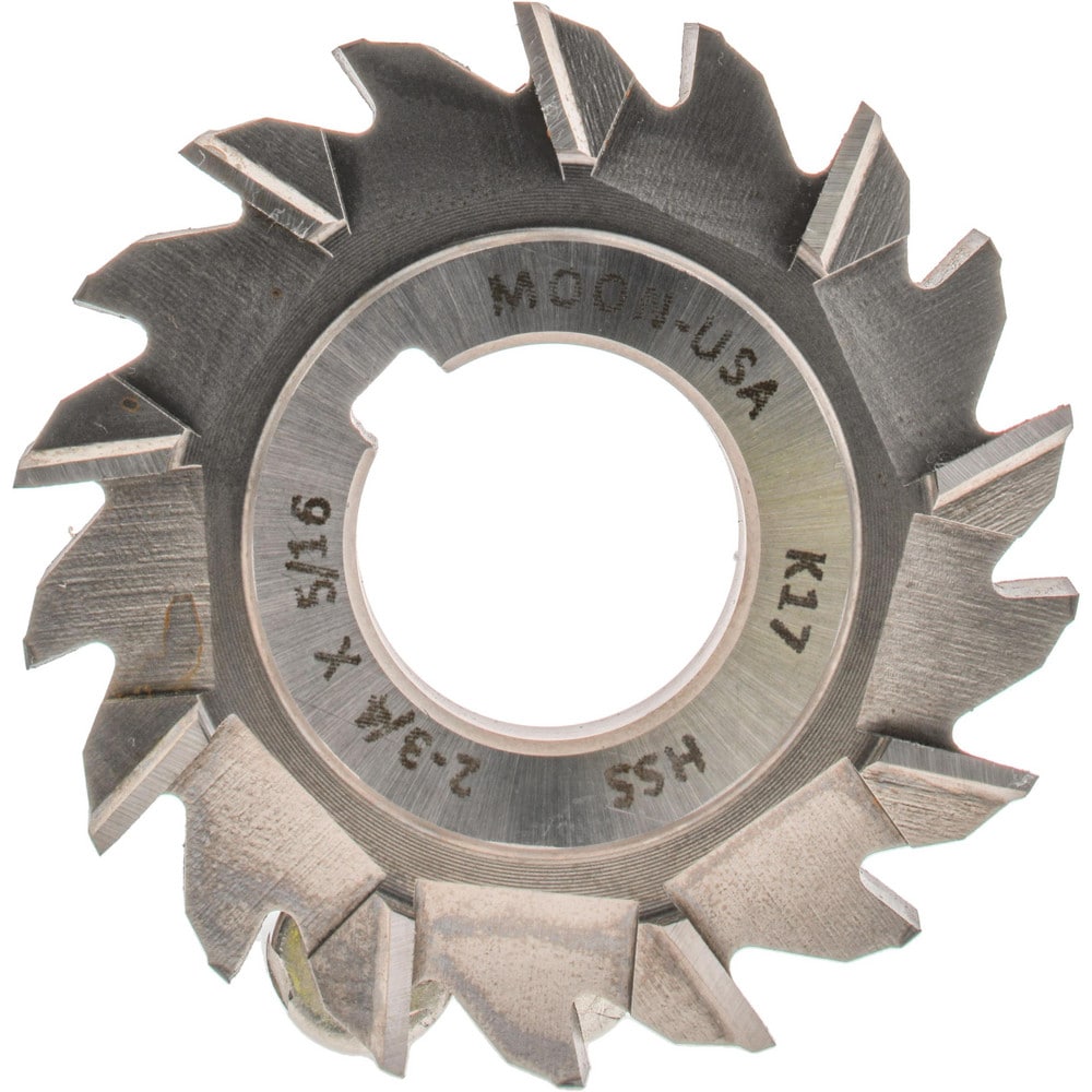 Side Milling Cutter: 2-3/4" Cutter Dia, 5/16" Cutting Width, 1" Arbor Hole, 18 Teeth