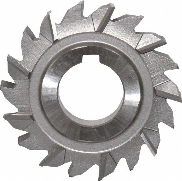 Made in USA K112 Side Milling Cutter: 2-3/4" Cutter Dia, 3/8" Cutting Width, 1" Arbor Hole, 18 Teeth Image