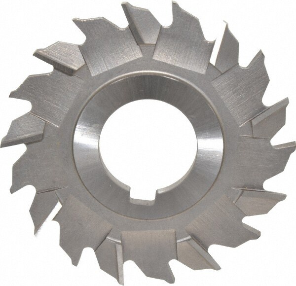 Made in USA STM3187 Side Milling Cutter: 3" Cutter Dia, 3/16" Cutting Width, 1" Arbor Hole, 18 Teeth Image